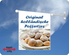 Flagge, Holländische Poffertjes, Fastfood, Werbefahne, Kiosk