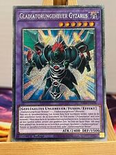 Gladiatorungeheuer Gyzarus RA03-DE198 Platinum Secret Rare Deutsch NM YUGIOH