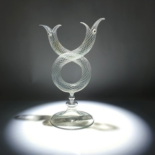 Zweiköpfige schlangen vase - schlangen,