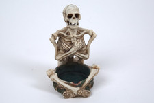 Skelet Aschenbecher Deko