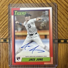 Jace jung 90b2 2025 topps - jace, #90b2-jj