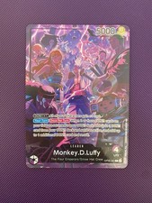 Monkey D Ruffy Op09-061 Leader Promos Limited One Piece TCg Card Game