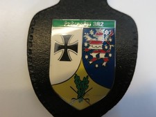 Brustanhänger / Verbandsabzeichen Bundeswehr PzGrenBtl 382 Marienberg