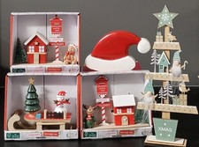 GROßES HOLZ WEIHNACHTS - DEKO