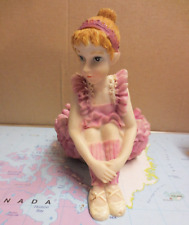 Lelli Kelly Tänzerin, Kunststein Figur Deko  ca. 11 cm groß, sitzend