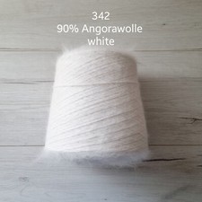 Angora Woll Filati Power Italien White Weiß 20gr.