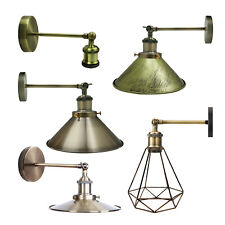 E27 Wandleuchte innen Wandlampe Vintage Verstellbare Industrie Antik Retro