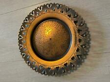 Deko Kupfer Teller Schale sehr hübsch DM 22cm