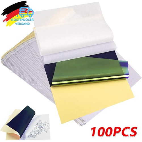 100x tattoo transferpapier - 100x,