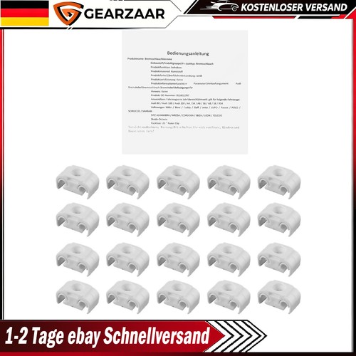 20x bremsleitung halter passt - 20x,