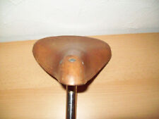 Fahrradsattel Oldtimer Rennrad Sattel Leder Halbrenner Fahrrad Ledersattel