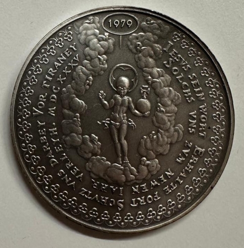 1000 silber taler medaille - 1000, –