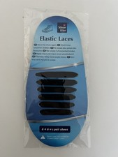 Elastische Schnürsenkel schwarz 