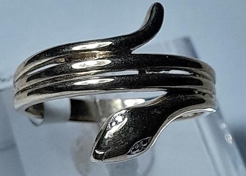 Ring gold 333 brillianten - 333/-,