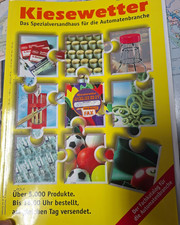 Kiesewetter Automaten Farbkatalog 1998/1999 Flipper Dart Billard Hoffmann Jamma