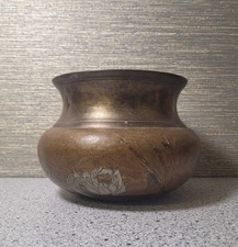 Bemalter Messing Blumentopf