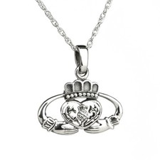 Claddagh Ring Kette aus