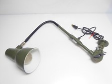 SIS Arbeitsplatzleuchte 24V  E27  Schwanenhalsleuchte Kabine Bundeswehr