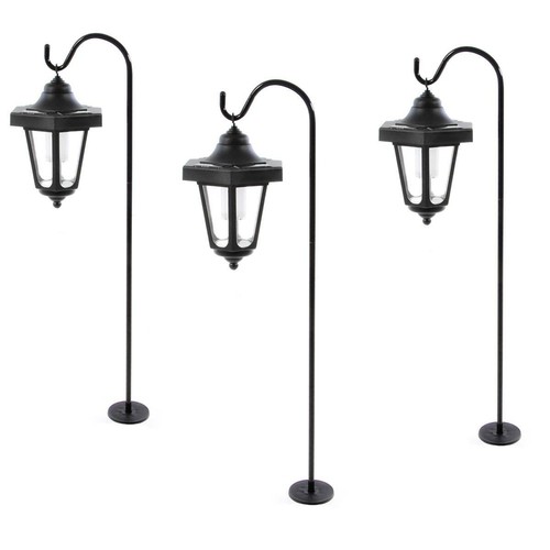 3er set solarlampe - set,