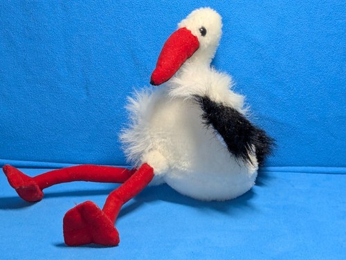 Storch plüschtier stofftier - storch,
