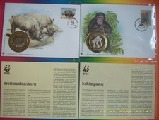 2x WWF Numisbrief