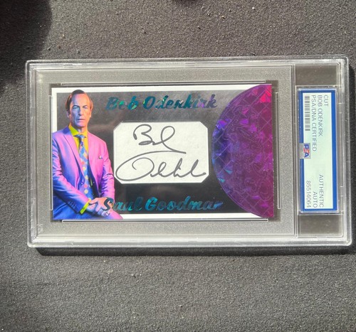 Bob odenkirk signed cut custom - bob,