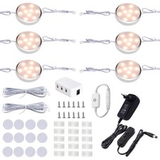 Unterbauleuchte led 6er set - unterbauleuchte,