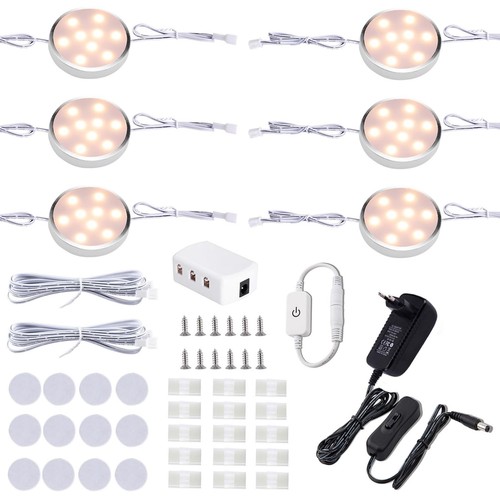 Unterbauleuchte led 6er - led, set