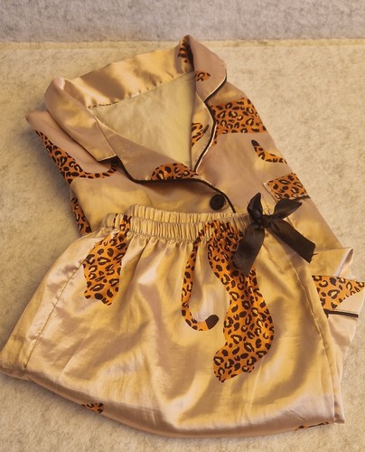 Satin pyjama set - pyjama,
