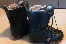 Snowboardschuhe Gr. 38 2/3, top Zustand, NITRO CROWN TLS, Snowboardboots schwarz