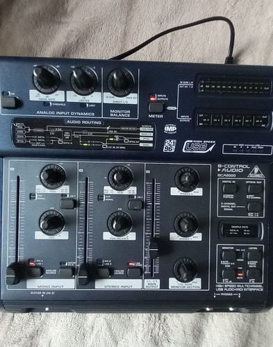 Interface mischpult behringer - interface,
