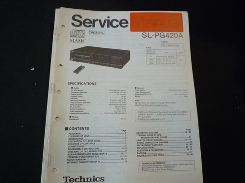 Original service manual - service,