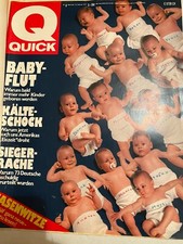 Quick Zeitschrift 8/1977, Baby