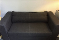 2 seater Sofa-Bed IKEA Askeby darkgrey / 2 Sitzer Sofa-Bett IKEA Askeby dunkelgr