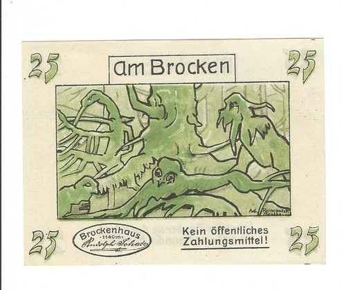 Notgeld schierke harz - schierke,