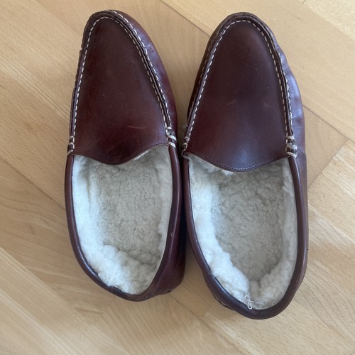 Warme schafsfellpantoffeln - warme,