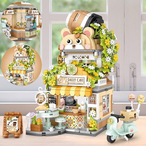 City coffee shop bausteine - shop,