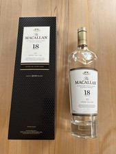 Macallan 18 Jahre Aus 2019 (leer Dekoration)