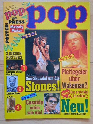 Pop vom 7 - vom, 31.7.1975