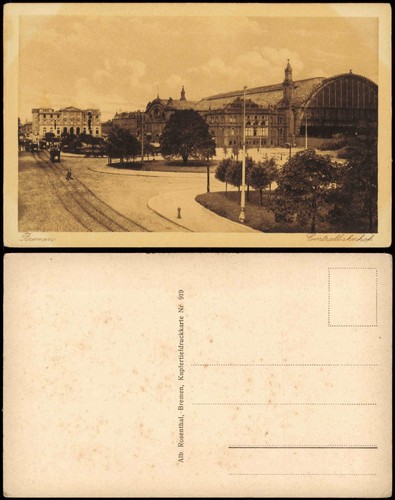 Ansichtskarte bremen - ansichtskarte,