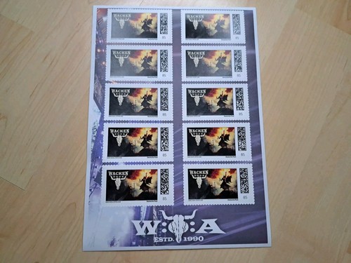 Markenset briefmarken wacken - markenset,