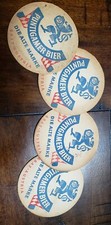 4 Puntigamer Bier Coasters