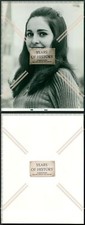 Orig. Foto photo 1960/70er Paola Felix Paola Del Medico ca.24x18cm