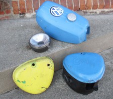 S51 Simson / Tank / Seitendeckel / Scheinwerfer / Herzkasten / DDR / Ostalgie