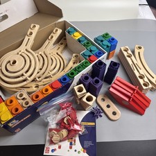 Huge Lot 169pc Hape Quadrilla