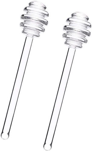 Honiglöffel aus glas - honiglöffel,