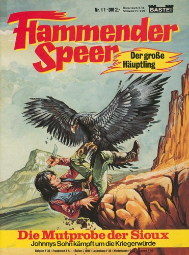 Flammender speer - nr.,