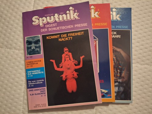 Zeitschrift sputnik ausgaben - zeitschrift,