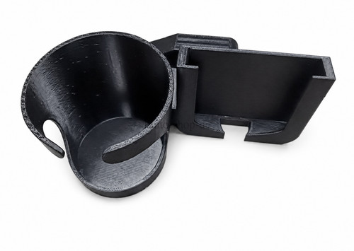 Becher und handyhalter - handyhalter, für