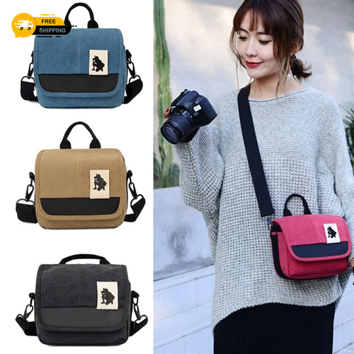 Canvas kameratasche tasche - canvas,